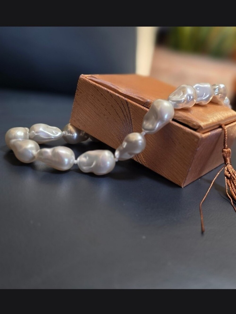 Baroque Pearl Necklace - Picture 2 of 6